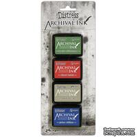 Набор архивных чернил Ranger - Distress - Mini Archival Ink Pads - Kit 6 - ScrapUA.com