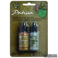 Патина Ranger - Vintaj Patinas - Nouveau Silver and Victorian Gold, 2 штуки - ScrapUA.com