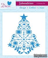 Папка для тиснения от Crafter&#039;s Companion - Embossalicious Embossing Folder - O&#039;Christmas Tree15x15 см - ScrapUA.com