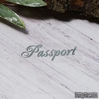Термонадпись "Passport" №5, серебро