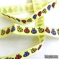 Лента Eyelet Outlet - LadyBug Ribbon, ширина 15 мм, длина 90 см