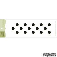 Акриловый штамп Lesia Zgharda F069 Фон Крупный горошек, размер 10,4х2,9 см. - ScrapUA.com
