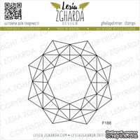 Акриловый штамп Lesia Zgharda F188 Геометрія - ScrapUA.com