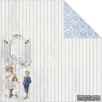 Лист двусторонней скрапбумаги Fabscraps - Shabbylicious Double-Sided Cardstock - Little Darlings, 30х30 см - ScrapUA.com