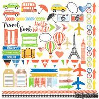 Лист с картинками для вырезания European Holidays, ТМ Фабрика Декору - ScrapUA.com