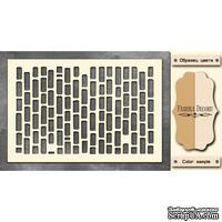 Чипборд Фабрика Декору - Кирпичики 3, цвет молочный, крафт - ScrapUA.com