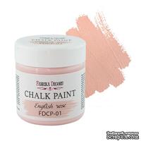 Меловая краска Chalk Paint Английская роза 50ml, ТМ Фабрика Декора - ScrapUA.com