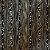 Лист односторонней бумаги с фольгированием Golden Wood Texture Black,ТМ Фабрика Декора - ScrapUA.com