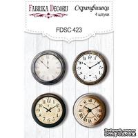 Набор скрапфишек 4шт Winter wonders 423, ТМ Фабрика Декора