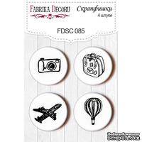 Набор скрапфишек Фабрика Декору из 4 шт FDSC 085