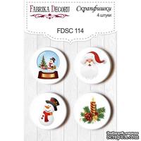 Набор скрапфишек Фабрика Декору из 4 шт FDSC 114