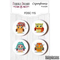 Набор скрапфишек Фабрика Декору из 4 шт FDSC 115