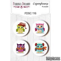 Набор скрапфишек Фабрика Декору из 4 шт FDSC 116