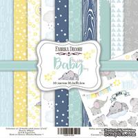 Набор бумаги 30,5х30,5 My little baby boy, ТМ Фабрика Декору