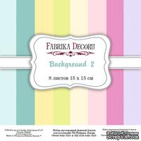 Набор бумаги 15х15 Background 2, ТМ Фабрика Декору
