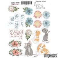 Набор наклеек (стикеров) 040 - Baby&amp;Mama-1, ТМ Фабрика Декора - ScrapUA.com