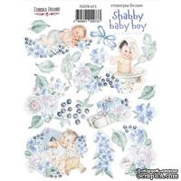 Набор наклеек (стикеров) 073 Shabby baby boy redesign 1, ТМ Фабрика Декора - ScrapUA.com