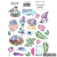 Набор наклеек (стикеров) Colorful spring 106, ТМ Фабрика Декора - ScrapUA.com