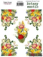 Набор наклеек (стикеров) 5 шт Botany exotic 202, ТМ Фабрика Декора - ScrapUA.com