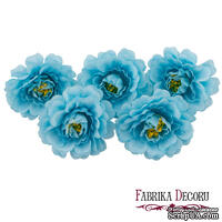 Квітка півонії блакитна, 1шт, ТМ Фабрика Декора