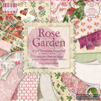 Набор бумаги для скрапбукинга First Edition - Rose Garden, 16 листов, размер 15х15 см