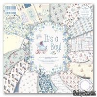 Набор бумаги от First Edition - It's a Boy, 30х30 см, 48 листов