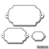 Лезвие Frantic Stamper - Precision Die - Nested Double Ended Tags 