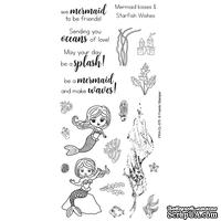 Акриловый штамп Frantic Stamper - Clear Stamp Set - Under the Sea Mermaid Sentiments  - ScrapUA.com