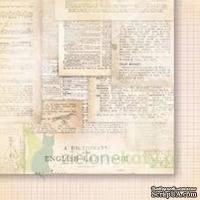 Лист двусторонней скрапбумаги от Galeria Papieru - изучение жизни 01, 30,5х30,5 см - ScrapUA.com
