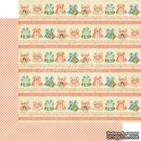 Лист скрапбумаги Graphic 45 - Precious Memories - Sugar and Spice, двусторонняя, 30х30 см.