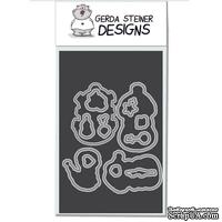 Набор лезвий Gerda Steiner Designs - Snowman Friends 4x6 Die Set
