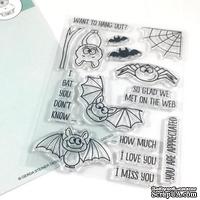 Набор штампов Gerda Steiner - Bats 4x6 Clear Stamp Set - ScrapUA.com
