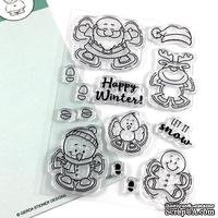 Набор штампов Gerda Steiner - Snow Angel 4x6 Clear Stamp Set - ScrapUA.com