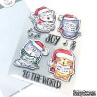 Набор штампов Gerda Steiner - Carol Kitten 4x6 Clear Stamp Set - ScrapUA.com