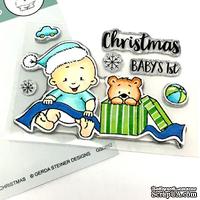 Набор штампов Gerda Steiner - Baby Boy Christmas 3x4 Clear Stamp Set - ScrapUA.com