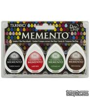 Набор чернил для штампинга Tsukineko - Memento Dew Drops - Gotta Have, 4 шт.