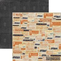 Лист скрапбумаги My Mind&#039;s Eye Labels, 30х30 см, двусторонняя - ScrapUA.com