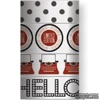 Бумажный скотч Teresa Collins - Hello My Name Is - Decorative Tape, 4 штуки - ScrapUA.com