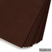 Фоамиран от Hobby&amp;You, 50x50 см, 1 мм, коричневый, 1 шт. - ScrapUA.com