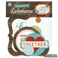 Высечки от Echo Park — I Love Family - ScrapUA.com
