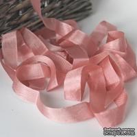 Лента Seam Binding - Rose Petal, цвет розовый бледный, ширина 1,3 см, длина 90 см