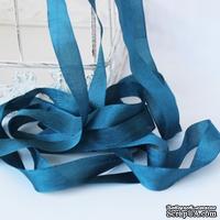 Лента Seam Binding Heather, ширина 14мм, синий, темный, длина 90см