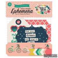 Высечки от Echo Park - Just Be You Frames &amp; Tags - ScrapUA.com