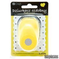 Дірокол фігурний 2,2 СМ - КРУГ, TM dpCraft (Dalprint) - ScrapUA.com