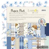 Набір паперу для скрапбукінгу Lemoncraft - Boy&#039;s Little World, 30.5х30.5 см - ScrapUA.com