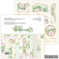 Набір паперу для скрапбукінгу Lemoncraft - Happiness, 20.3х20.3 см - ScrapUA.com