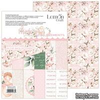 Набір паперу для скрапбукінгу Lemoncraft - Mum&#039;s Love Elements, 15.2х30.5 см, елементи для вирізання - ScrapUA.com