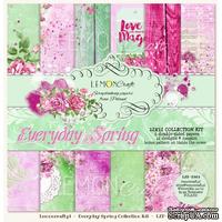 Набор скрапбумаги LemonCraft - Everyday Spring, 30х30 см, с бонусом - ScrapUA.com