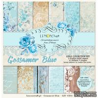Набор скрапбумаги LemonCraft - Gossamer Blue, 30х30 см, с бонусом - ScrapUA.com