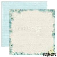 Бумага для скрапбукинга LemonCraft - Forget Me Not - 01, двусторонняя, 30х30 см, 1 лист - ScrapUA.com